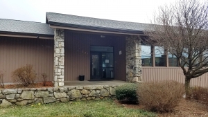 CAKE office building front door