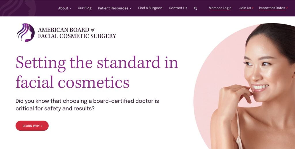 American Board of Facial Cosmetic Surgery