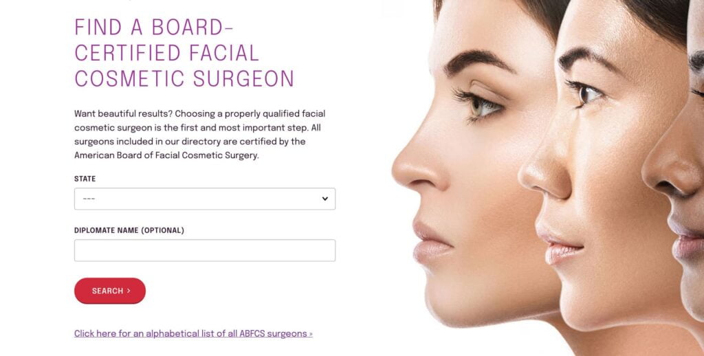 American Board of Facial Cosmetic Surgery