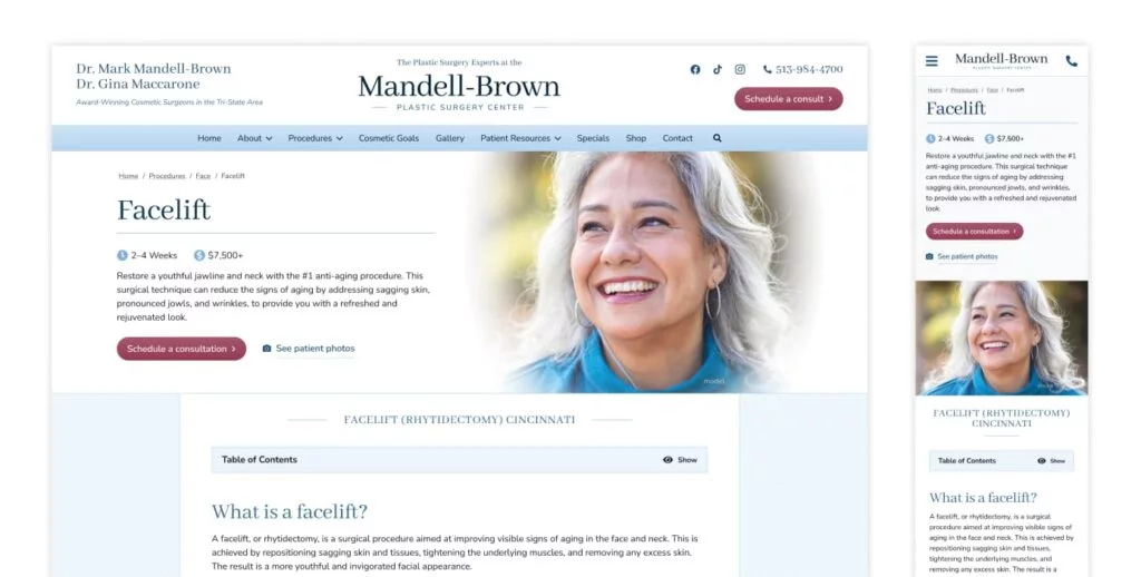 Mandell-Brown Plastic Surgery Center