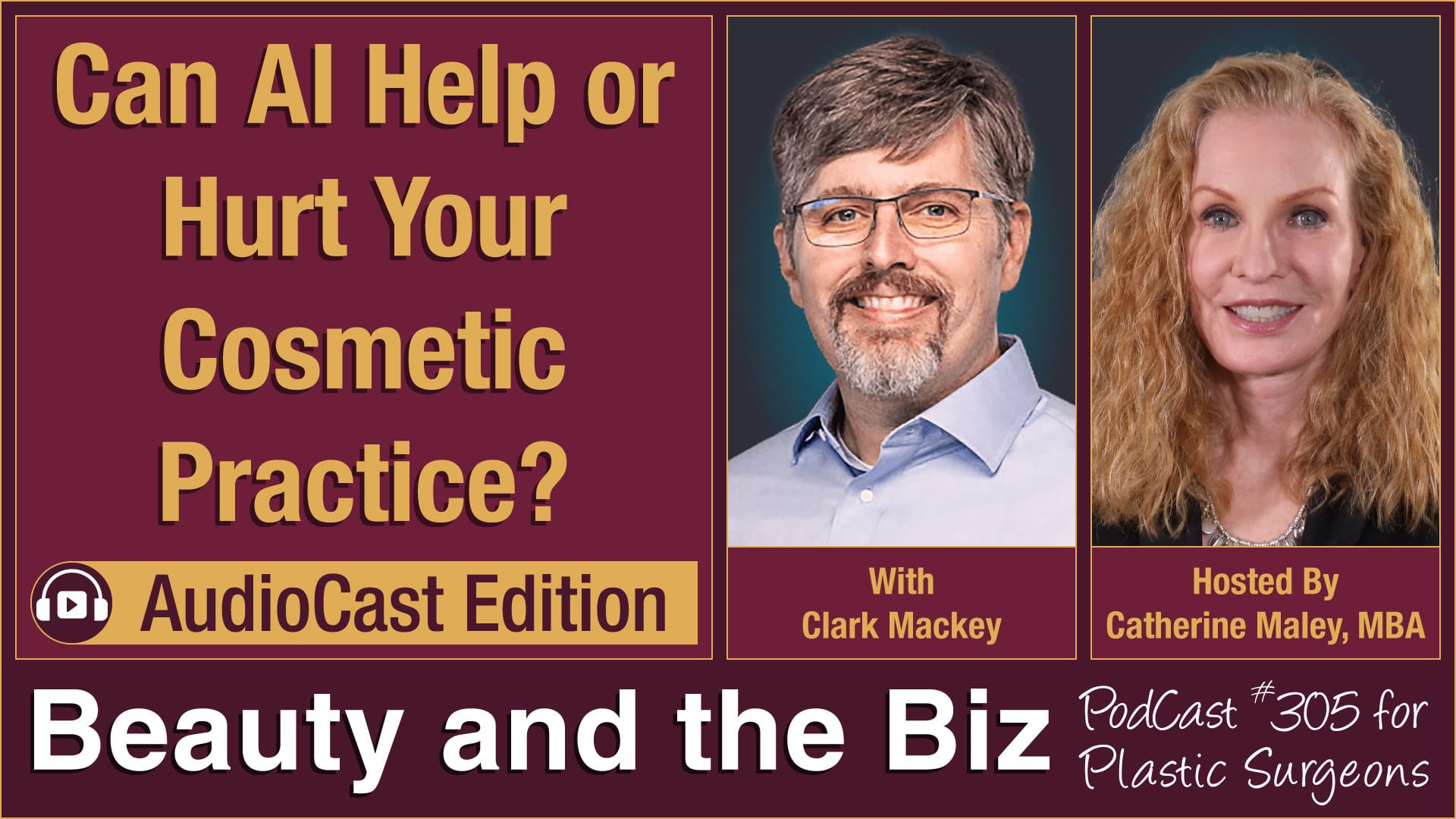 Digital strategist Clark Mackey appears on plastic surgery marketing podcast Beauty and the Biz